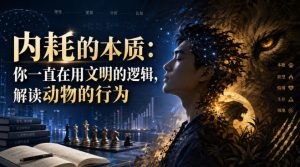 付费文章:内耗的本质:你一直在用文明的逻辑,解读动物的行为-聚富社