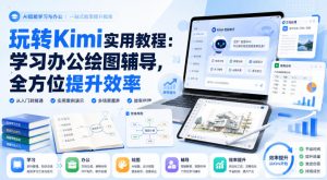 玩转Kimi实用教程:学习办公绘图辅导,全方位提升效率-聚富社