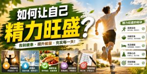 付费文章:如何让自己精力旺盛?-聚富社