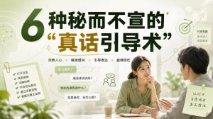 付费文章：6种秘而不宣的“真话引导术”-聚富社