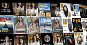 【剪映模板】100款剪映高级感万能行业短视频封面字幕排版预设视频花字剪辑模版-聚富社