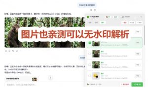 太香了!这款千问视频/图片去水印神器,一键搞定烦人水印,本地完全免费,浏览器拓展插件-聚富社