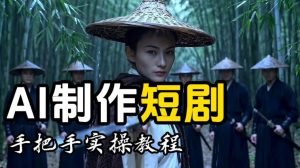 【保姆级手把手教程】AI短剧制作完整流程教学,从小白零基础到成片大神-聚富社
