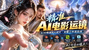 AI视频终于能精准运镜了！Claude+Blender+Higgsfield免费插件实测-聚富社