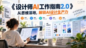 《设计师AI工作指南2.0》从思维落地-无水印,解锁AI设计生产力-聚富社