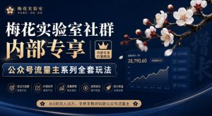 梅花实验室社群内部专享-公众号流量主系列全套玩法-聚富社