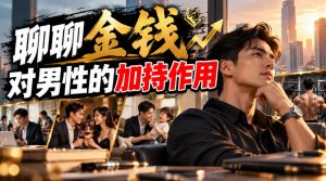 某公众号付费文章:聊聊金钱对男性的加持作用-聚富社