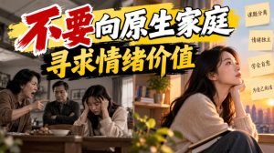 某公众号付费文章:不要向原生家庭寻求情绪价值-聚富社
