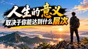 某公众号付费文章:人生的意义,取决于你能达到什么层次-聚富社